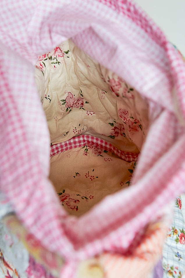 Patchwork Quilted Bucket Purse (All Differ Slightly)