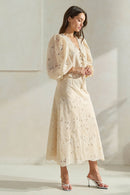 Scalloped Eyelet Skirt