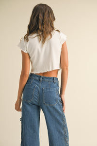 Mini Waffle Baby Tee