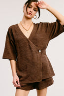 Wrap Top & Short Set