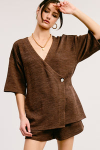 Wrap Top & Short Set