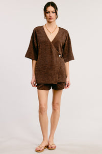 Wrap Top & Short Set