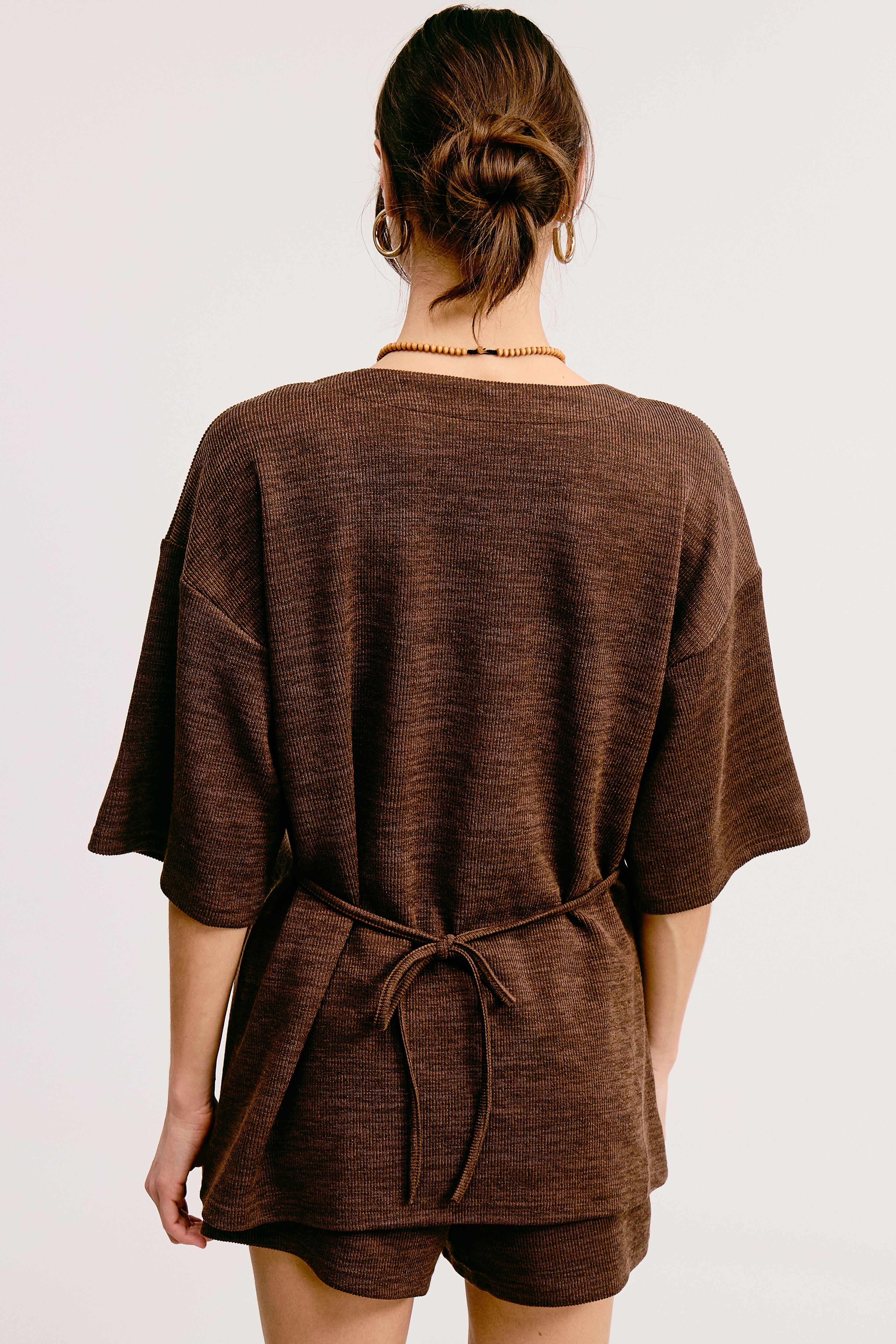 Wrap Top & Short Set