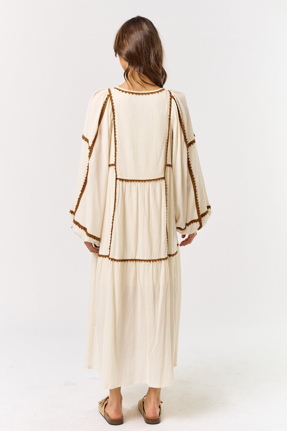 boho embroidered dress Boho Embroidered Maxi Dress – Kirby's Kloset