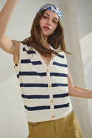 Striped Sweater Vest
