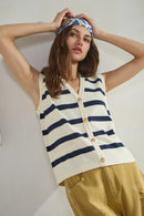 Striped Sweater Vest