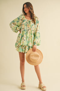Relaxed Floral Top & Short Set