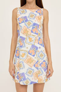 Summer Printed Mini Dress