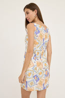 Summer Printed Mini Dress