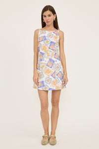 Summer Printed Mini Dress