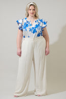 Aby Floral Poplin Top