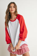 Varsity Bow Sweatshirt