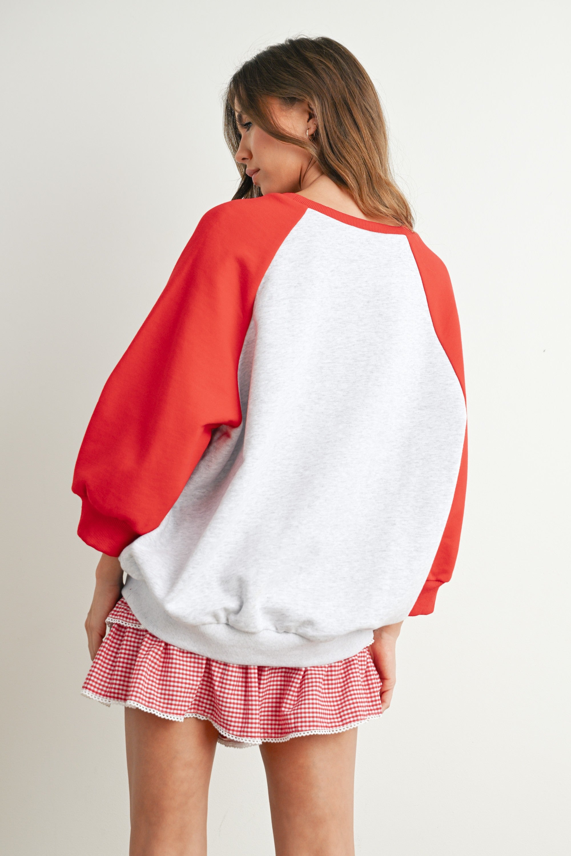 Varsity Bow Sweatshirt