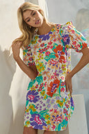 Floral Shift Dress