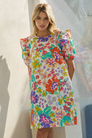 Floral Shift Dress