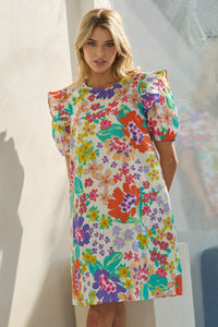 Floral Shift Dress