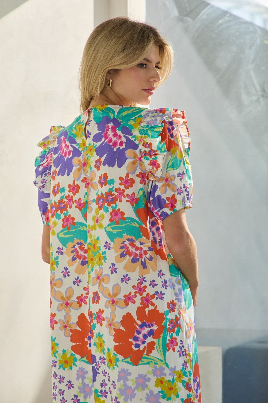 Floral Shift Dress