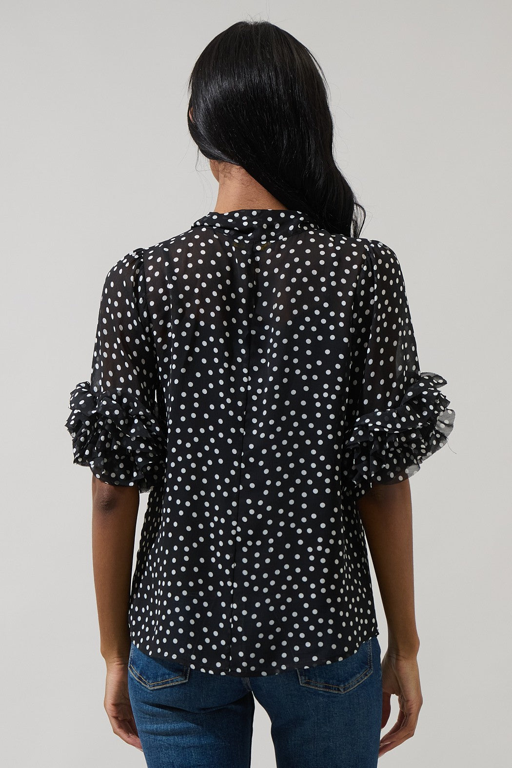 Polka Dot Blouse
