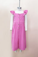 Solid Cotton Jumpsuit