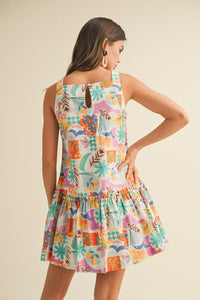 Drop Waist Icon Dress