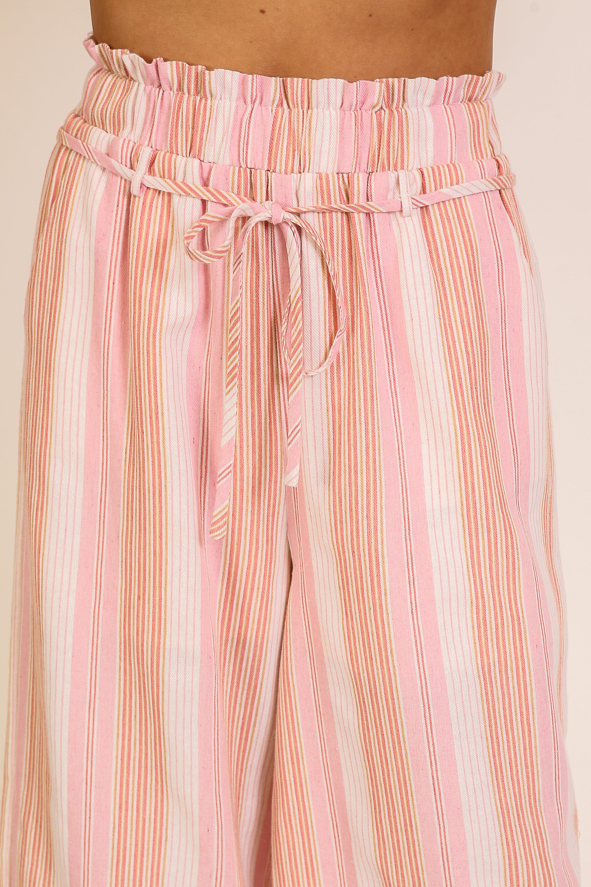 High Waisted Striped Pants