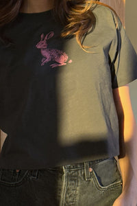 Jack Rabbit Cropped Tee