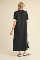 Sporty Casual Maxi Dress