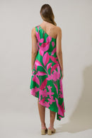Asymmetrical One Shoulder Dress