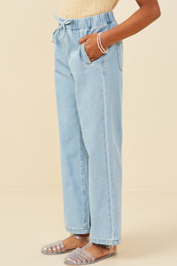 Girls Wide Leg Jeans