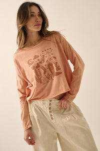 Western Motif Long Sleeve Tee