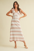 Sleeveless Knit Midi Dress