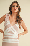 Sleeveless Knit Midi Dress