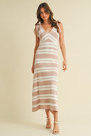 Sleeveless Knit Midi Dress