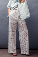 Sheer Lace Pants