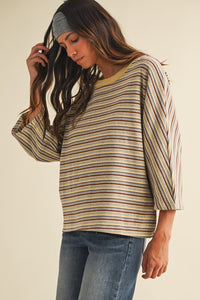 Soft Touch Striped Tee