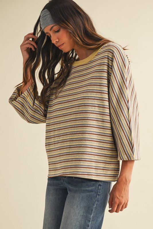 Soft Touch Striped Tee