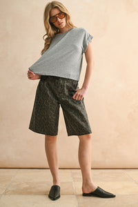 Short Sleeve Basic Top