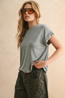 Short Sleeve Basic Top