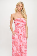 Sunset Cottage Tube Maxi Dress