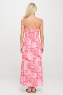 Sunset Cottage Tube Maxi Dress