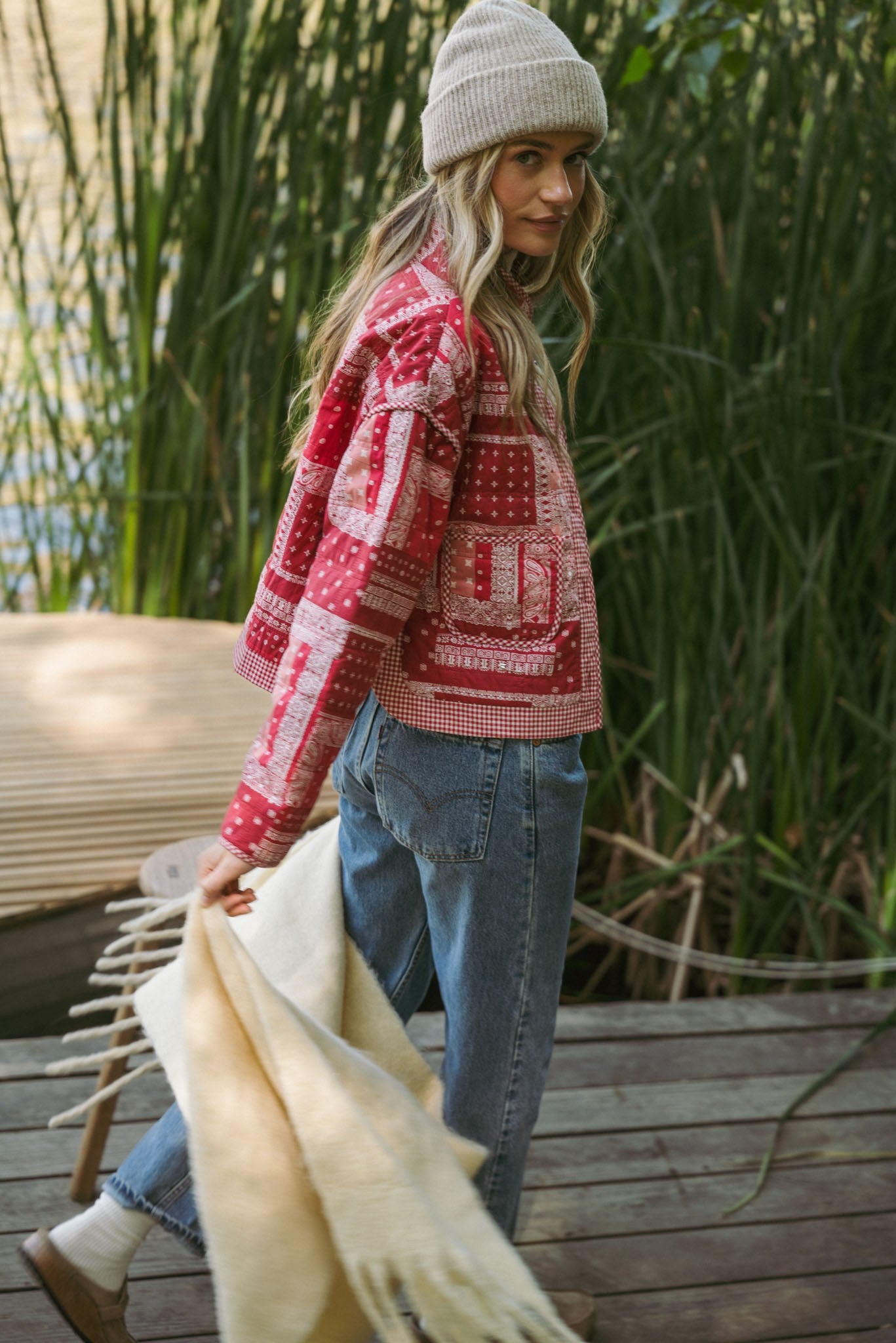 Bandana Quilted Jacket