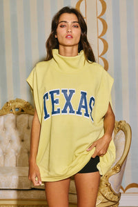 Sleeveless Texas Sweatshirt