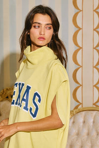 Sleeveless Texas Sweatshirt