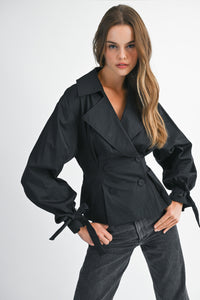 Double Breasted Blouse