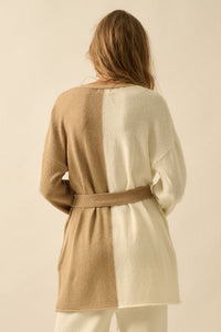 Colorblock Cardigan