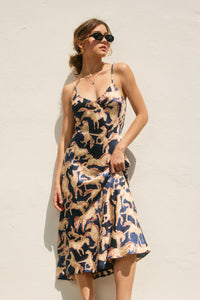 Satin Horse Tank Dress