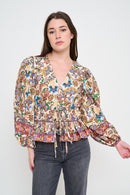 Regal Tapestry Blouse