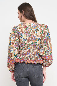 Regal Tapestry Blouse