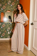 Striped Flowy Pants