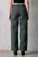 Cheetah Print Dad Jeans
